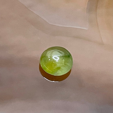 Type A Green & Yellow Jade Jadeite Cabochon for Setting - 0.55g 8.3 by 8.3 by 4.3mm - Huangs Jadeite and Jewelry Pte Ltd