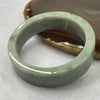 Type A Green Jadeite Bangle 84.80g inner diameter 57.8mm 17.0 by 7.6mm - Huangs Jadeite and Jewelry Pte Ltd
