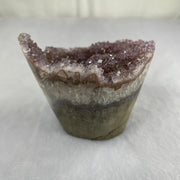 Natural Amethyst Cave Display - 581.5g 88.8 by 89.9 by 76.8mm - Huangs Jadeite and Jewelry Pte Ltd