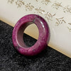 Natural Ruby Zoisite 红绿宝 Ring 7.93g US 4.25 HK 9 Inner Diameter 15.6mm - Huangs Jadeite and Jewelry Pte Ltd
