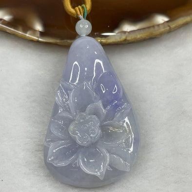 Lavender jadeite pendant deals