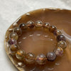 Natural Purple Titanium Crystal Bracelet 36.38g 11.9mm/bead 17 beads - Huangs Jadeite and Jewelry Pte Ltd