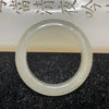 Type A Burmese Faint Yellow Jade Jadeite Ring - 4.29g US 8.5 HK 19 Inner Diameter 19.1mm - Huangs Jadeite and Jewelry Pte Ltd