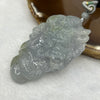 Grand Master Certified Type A Semi Icy 3 Colour Jade Jadeite Dragon Pendant 56.02g 68.6 by 44.5 by 14.9 mm - Huangs Jadeite and Jewelry Pte Ltd