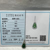 Type A Green Omphacite Jade Jadeite Hulu - 2.54g 22.8 by 11.6 by 6.4mm - Huangs Jadeite and Jewelry Pte Ltd