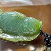 High Quality Type A Semi Icy Jade Jadeite Fish 46.29g 61.5 by 28.0 by 19.8mm - Huangs Jadeite and Jewelry Pte Ltd