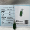 Type A Green Omphacite Jade Jadeite Ruyi - 3.50g 43.8 by 12.8 by 5.5mm - Huangs Jadeite and Jewelry Pte Ltd