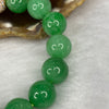 Rare High End Full Spicy Green Beads Bracelet 49.02g 12.2mm 16 Beads - Huangs Jadeite and Jewelry Pte Ltd