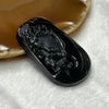Type A Black Jade Jadeite Fairy 15.41g 47.7 by 30.2 by 7.8mm - Huangs Jadeite and Jewelry Pte Ltd