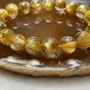 High Quality Golden Rutilated Quartz Bracelet 24.44g 9.5mm/bead 19 beads - Huangs Jadeite and Jewelry Pte Ltd