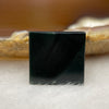 Type A Black Jade Jadeite for Pendant Setting - 3.0ct 1.34 by 1.32 by 1.6mm - Huangs Jadeite and Jewelry Pte Ltd