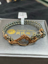 Labradorite Leather Bracelet 9.41g - Huangs Jadeite and Jewelry Pte Ltd