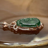 Type A Green Omphacite Jade Jadeite Ruyi - 3.37g 37.0 by 12.8 by 6.9mm - Huangs Jadeite and Jewelry Pte Ltd