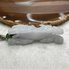 Type A White Jade Jadeite Pixiu 47.99g 65.2 by 29.5 by 17.8mm - Huangs Jadeite and Jewelry Pte Ltd