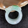 Type A Burmese Jade Jadeite ring with peaches - Huangs Jadeite and Jewelry Pte Ltd