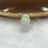 Type A Green Jade Jadeite Peanut - 1.49g 14.4 by 7.5 by 7.5 mm - Huangs Jadeite and Jewelry Pte Ltd