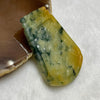 Type A Yellow with Green Piao Hua Jade Jadeite Dragon 22.22g 57.2 by 42.7 by 5.1mm - Huangs Jadeite and Jewelry Pte Ltd