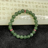 Type A Icy Jade Jadeite Beads Bracelet - 20.29g 8.0mm/bead 22 beads - Huangs Jadeite and Jewelry Pte Ltd