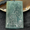 Type A Blueish Green Jade Jadeite Cai Sheng God of Fortune - 49.06g 75.0 by 45.1 by 7.0mm - Huangs Jadeite and Jewelry Pte Ltd