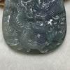 18K / 750 Gold NGI Certified Rare Semi Icy Intense Lavender Jade Jadeite Dragon 85.73g 68.8 by 54.1 by 12.8mm - Huangs Jadeite and Jewelry Pte Ltd