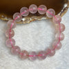 Natural Rutilated Rose Quartz 32.36g 11.1mm 17 Beads - Huangs Jadeite and Jewelry Pte Ltd
