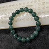 Type A Icy Green Jade Jadeite Bracelet - 30.61g 9.7mm/bead 19 beads - Huangs Jadeite and Jewelry Pte Ltd