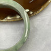 Type A Green Jadeite Bangle 84.80g inner diameter 57.8mm 17.0 by 7.6mm - Huangs Jadeite and Jewelry Pte Ltd