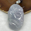 Type A Semi Icy Lavender Jade Jadeite Dragon Pendant 104.03g 71.2 by 42.8 by 17.4 mm - Huangs Jadeite and Jewelry Pte Ltd
