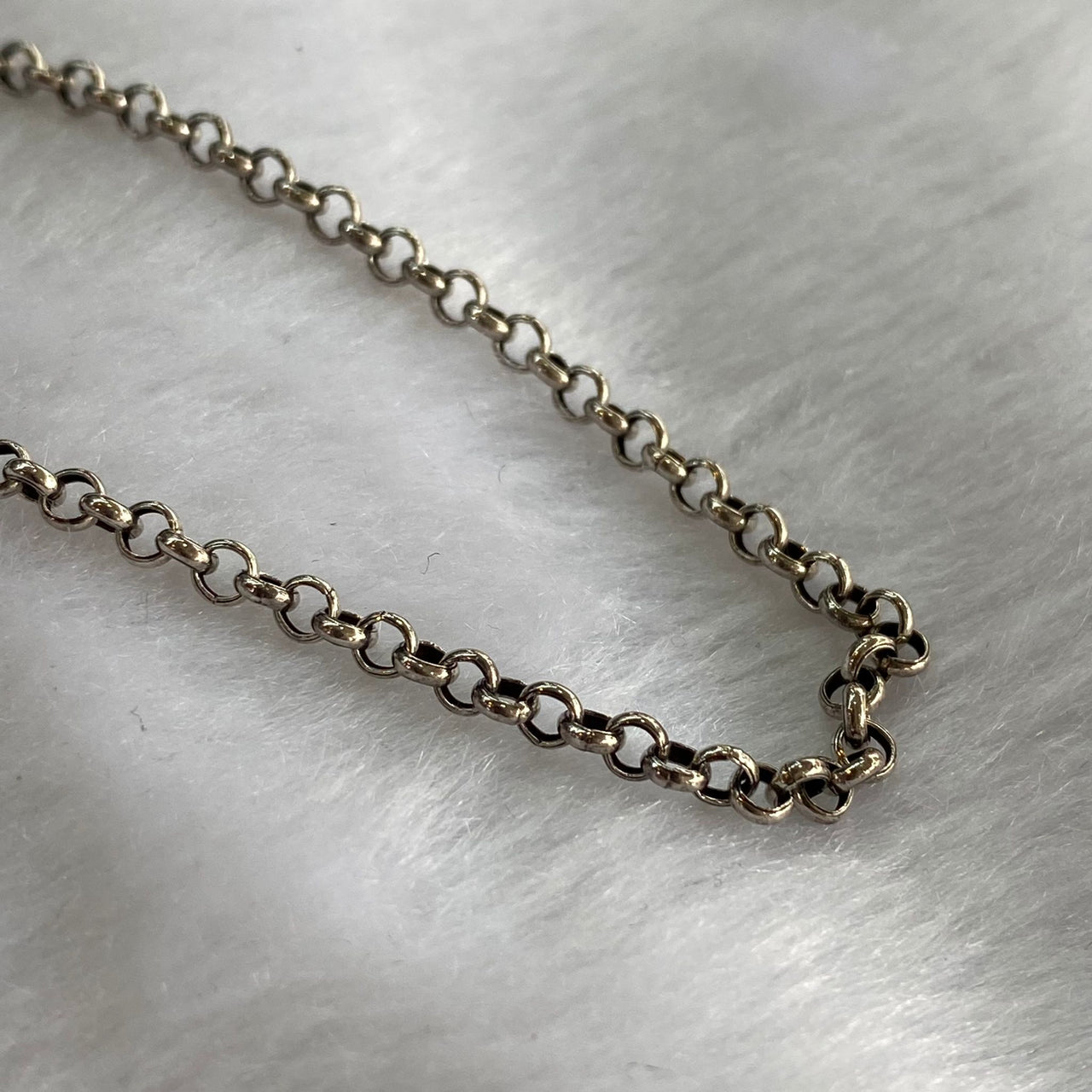 925 Sliver Chain Length Thickness 3.0mm 33cm - Huangs Jadeite and Jewelry Pte Ltd