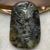 High Quality Type A Green, Grey & Yellow Jade Jadeite Tiger & Shan Shui Pendant -55.75g 62.5 by 40.9 by 10.4mm - Huangs Jadeite and Jewelry Pte Ltd