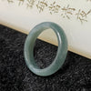 Type A Blueish Green Jade Jadeite Ring - 2.54g US 8.5 HK 19 Inner Diameter 19.0mm - Huangs Jadeite and Jewelry Pte Ltd