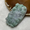 Type A Lavender & Green Jade Jadeite Buddha 72.32g 66.8 by 40.3 by 13.2mm - Huangs Jadeite and Jewelry Pte Ltd