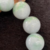 Type A Burmese Jade Jadeite Bracelet 74.34g 13.8mm 16 beads - Huangs Jadeite and Jewelry Pte Ltd