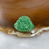 Type A Spicy Green Milo Buddha Jade Jadeite 3.67g 20.2 by 23.5 by 5.8mm - Huangs Jadeite and Jewelry Pte Ltd
