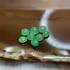 Type A Semi Icy Green Jade Jadeite Loose Stones 1.14g Estimate 5.6 by 5.6 by 3.7mm - Huangs Jadeite and Jewelry Pte Ltd