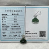 Type A Green Omphacite Jade Jadeite Milo Buddha - 3.56g 24.5 by 17.3 by 5.3mm - Huangs Jadeite and Jewelry Pte Ltd