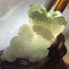 Rare Jelly Semi ICY Cabbage Bao Cai for Wealth 181.5g 112.0 by 61.7 by 31.0mm with wooden stand total 606.3g 150.6 by 127.0 by 80.5mm - Huangs Jadeite and Jewelry Pte Ltd