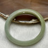Type A Green & Yellow Jade Jadeite Bangle - 50.31g Inner Diameter 54.6mm Thickness 14.4 by 7.5mm - Huangs Jadeite and Jewelry Pte Ltd