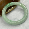 Natural Type A Apple Green with Spicy Green Bangle 65.90g Inner Diameter 55.3 mm 11.3 by 10.7mm - Huangs Jadeite and Jewelry Pte Ltd