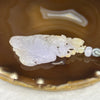 Grand Master Certified Type A Semi Icy Lavender and Yellow Jade Jadeite Phoenix Pendant 18.26g 62.1 by 31.8 by 7.6 mm - Huangs Jadeite and Jewelry Pte Ltd