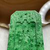 Type A Spicy Green God of Fortune 29g 56.1 by 37.8 by 6.4mm - Huangs Jadeite and Jewelry Pte Ltd