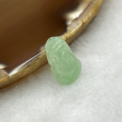 Type A Semi Icy Green Jade Jadeite Pixiu Pendant - 1.43 g 14.6 by 10.0 by 5.1 mm - Huangs Jadeite and Jewelry Pte Ltd