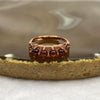 Natural Garnet 925 Silver Ring Size Adjustable - 2.19g 5.3 by 19.6 by 5.5mm - Huangs Jadeite and Jewelry Pte Ltd