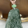 Grand Master Certified Type A Semi Icy Green Jade Jadeite Dragon Pendant 29.05g 55.8 by 29.5 by 13.0 mm - Huangs Jadeite and Jewelry Pte Ltd