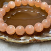 Natural Sunstone Crystal Bracelet 太阳石 29.49g 10.5mm/bead 19 beads - Huangs Jadeite and Jewelry Pte Ltd