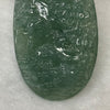 Grand Master Certified ICY Type A Green Jadeite Shan Shui with Gui Ren 29.23g 60.0 by 31.0 by 7.2mm - Huangs Jadeite and Jewelry Pte Ltd