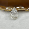 Natural Clear Quartz Teardrop Crystal with Mineral Water inside Locked Wealth 5.66g 24.2 by 16.9 by 11.5mm - Huangs Jadeite and Jewelry Pte Ltd