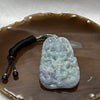 Type A Light Green & Lavender Jade Jadeite Acala & Dragon Necklace - 72.7g 71.6 by 46.4 by 11.7mm - Huangs Jadeite and Jewelry Pte Ltd