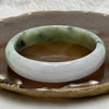 Type A Lavender & Green Piao Hua Jade Jadeite Bangle - 49.81g Inner Diameter 58.0 Thickness 13.6 by 6.7mm - Huangs Jadeite and Jewelry Pte Ltd