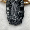 Type A Full Body Black Jade Jadeite Mother Mary 46.7g 68.7 by 34.2 by 10.4mm - Huangs Jadeite and Jewelry Pte Ltd